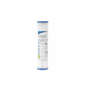 FILTRO CARTUCHO PLEGABLE DE POLIPROPILENO MARCA PURIKOR CON DIMENSIONES DE 2.5" X 10" PARA FILTRADO DE 5 MICRAS
