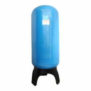 TANQUE EN FIBRA DE VIDRIO MARCA PURIKOR CON VOLUMEN DE 270.3 GALONES Y CAPACIDAD PARA 20 FT³ DE MATERIAL FILTRANTE