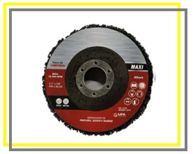 DISCO DE LIMPIEZA MAXI  4 1/2”