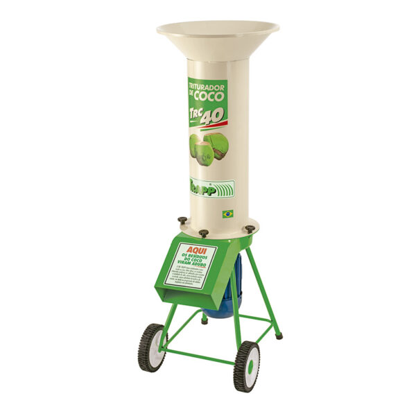 TRAPP TRITURADOR DE COCOS CON MOTOR ELÉCTRICO JTRC40