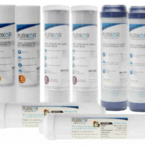 KIT DE MANTENIMIENTO DE 12 MESES PURIKOR PARA MODELOS PKRO100-5P, PKUF-5