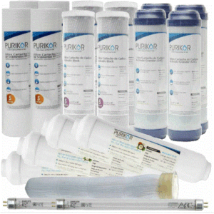 KIT DE MANTENIMIENTO DE 24 MESES PURIKOR PARA MODELO PKUF-6UV