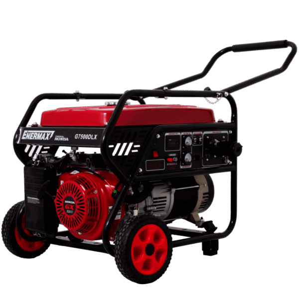GENERADOR A GASOLINA 7.2KVA ENERMAX G7500DLX - Image 2