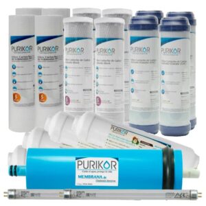 KIT DE MANTENIMIENTO DE 24 MESES PURIKOR PARA MODELO PKRO400-6UVP