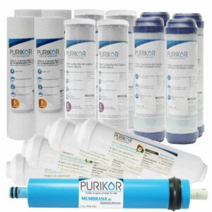 KIT DE MANTENIMIENTO DE 24 MESES PURIKOR PARA MODELO PKRO100-5P